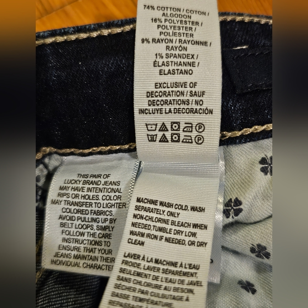Lucky Brand Dark Blue Ankle Jeans - Picture 11 of 14
